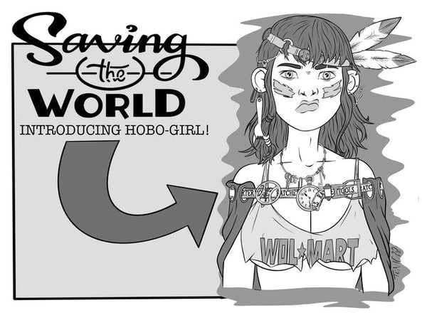 Blemished Copy of Saving The World #5